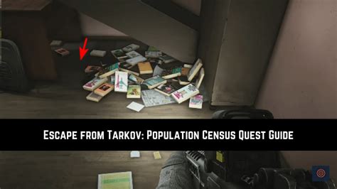 Escape From Tarkov: Population Census Quest Guide - Gameinstants