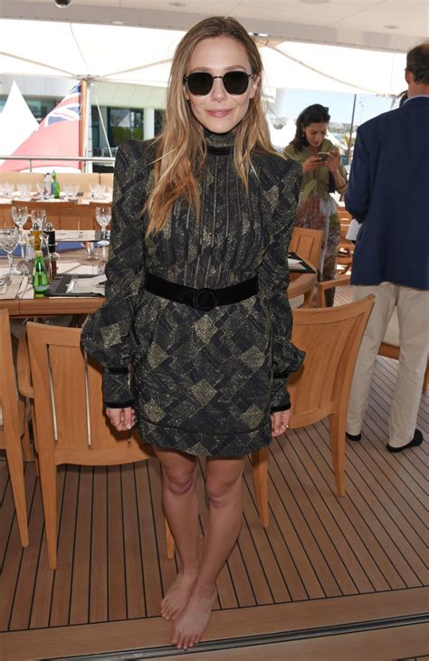 ELIZABETH OLSEN at Lexus Wind River Lunch at 2017 Cannes Film Festival ...