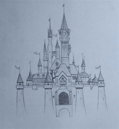 Creating Disney: First group of sketches! Castles!