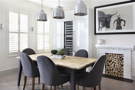 Dining Room Shutters - Scandinavian - Dining Room - London - by The ...