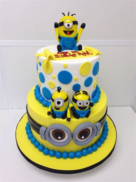 Millers Bakery | Custom Child Birthday Cakes | Minion birthday cake, Minion cake decorations ...