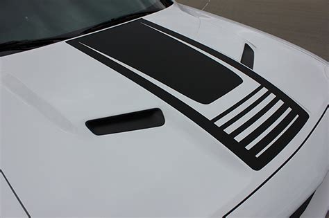 Dodge Challenger Custom Hood Decals CUDA STROBE 2008-2019 | FCD