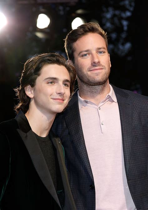 20 Times Armie Hammer and Timothée Chalamet's Friendship Was Too Pure ...