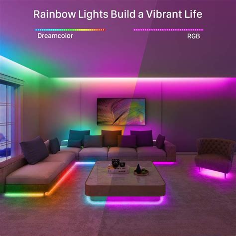 Govee RGBIC LED Strip Lights, 16.4ft Color Changing LED Lights with App Control, 64 Scene Modes ...