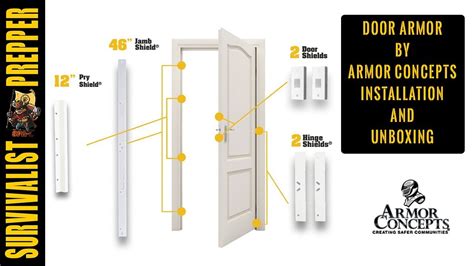 Armor Concepts Door Armor Max Installation - YouTube