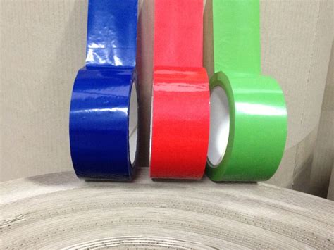 Coloured Packaging Tape - PVC