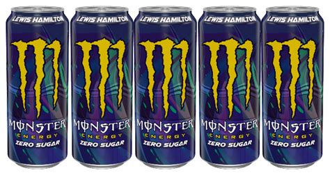 Monster Energy teams with Lewis Hamilton for new Zero Sugar variant