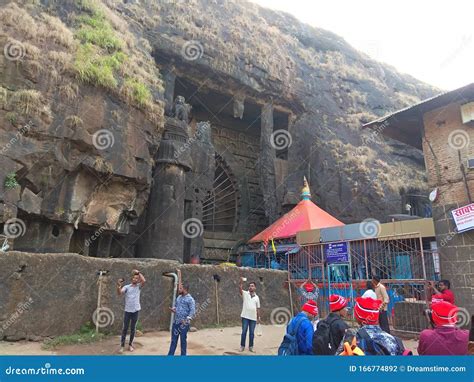 Ekvira Devi Temple Of Karla Town Near Lonavala With Karla Caves ...