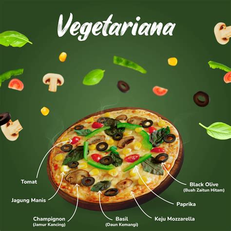 Pizza Vegetarian - Lapak Erwan
