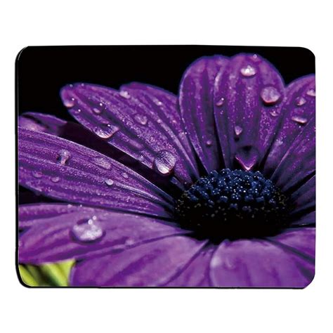 POPCreation Mouse Pad Purple Daisy Mouse pads Gaming Mouse Pad 9.84x7.87 inches - Walmart.com ...