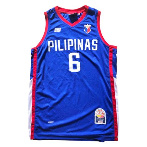 Jordan Clarkson Gilas Pilipinas FIBA World Philippines Asia Basketball Dry Fit Jersey ...