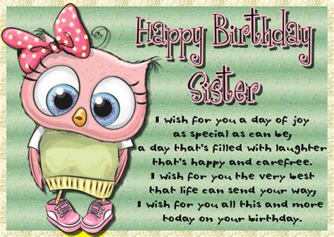 Birthday Wishes For Your Sister. Free For Brother & Sister eCards | 123 Greetings