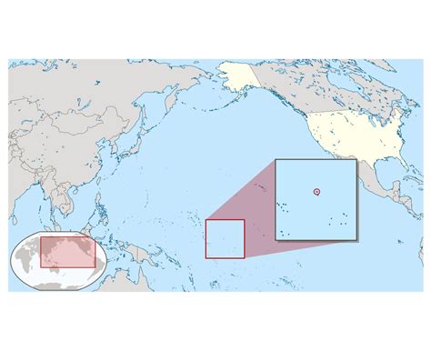 Maps of Howland Island | Collection of maps of Howland Island | Oceania | Mapsland | Maps of the ...