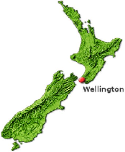 1 Location of Wellington within New Zealand (from... | Download ...