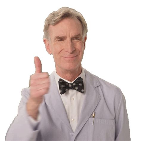 Bill Nye Sticker by Bill Nye Saves the World for iOS & Android | GIPHY