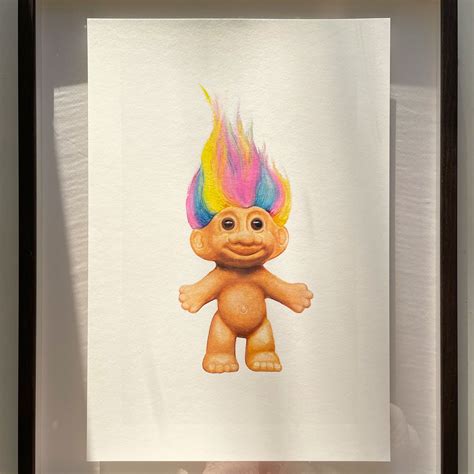 Troll Doll Drawing