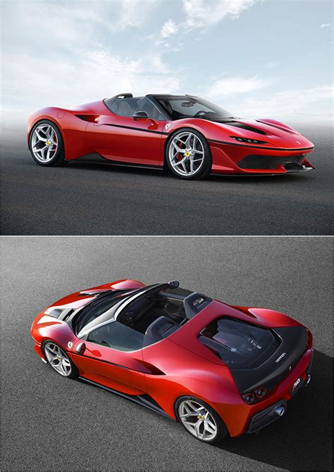 Ferrari J50 is a Limited Edition Roadster Designed to Celebrate 50th Anniversary of Company in ...