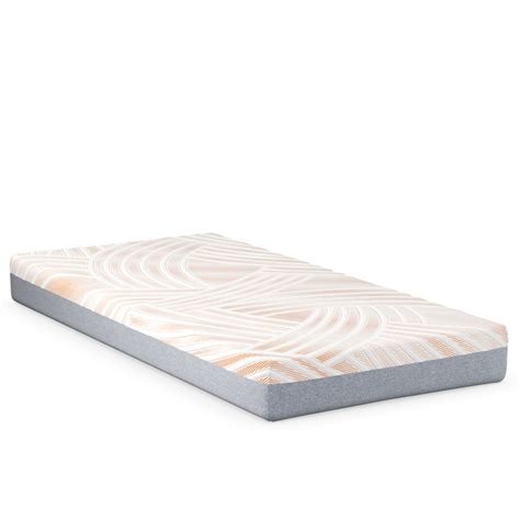 Bed Mattress Memory Foam Twin Size with Jacquard Cover for Adjustable Bed Base - Costway