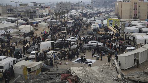 One million Gazans displaced to Rafah on Egypt border