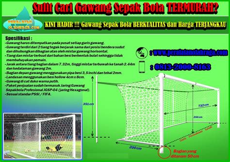 TERMURAH, 0813-2000-8163, Gawang Futsal Portable