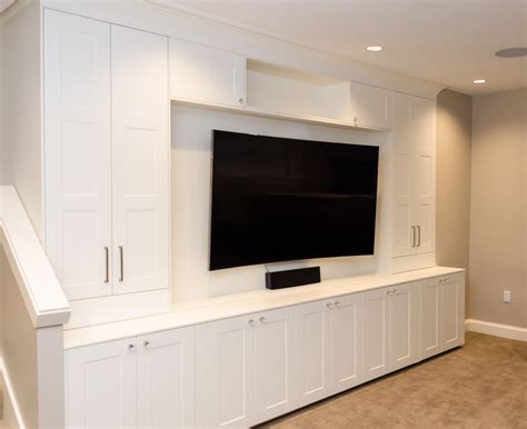 IKEA Custom Built-ins for Media Center | Built in entertainment center ...