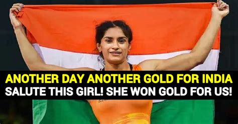 Our girl has made country proud, Vinesh Phogat wins a gold medal in ...