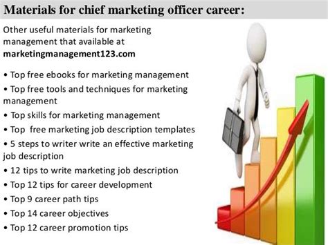 Chief marketing officer job description