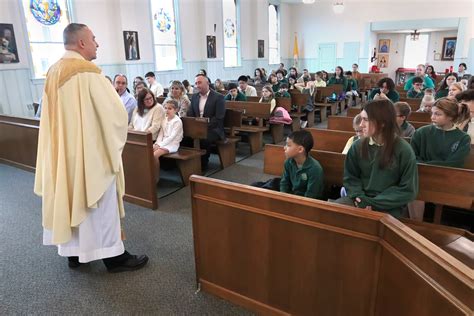 Good Shepherd Catholic School first-grader asked to be baptized at school Mass with all her ...