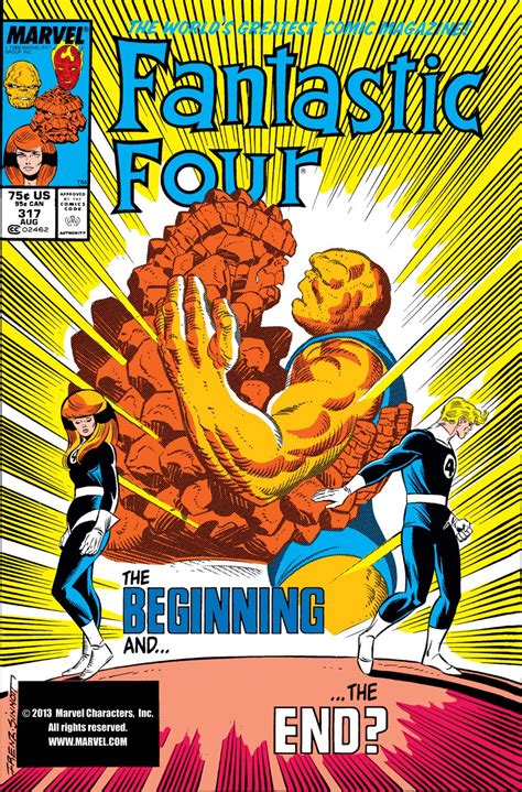 Read online Fantastic Four (1961) comic - Issue #317