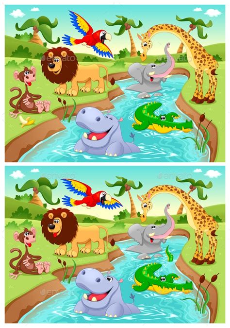 Spot the Differences by ddraw | GraphicRiver