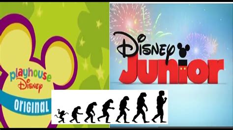 Logo Evolution: Playhouse Disney/Disney Junior (1997-present) - YouTube