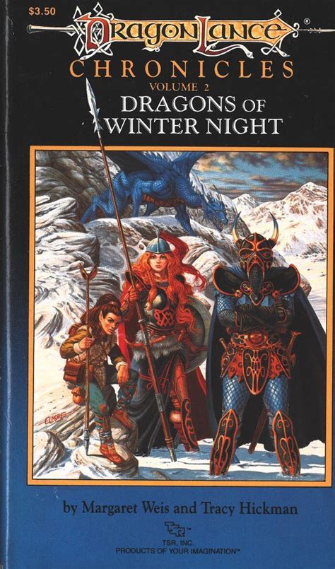 TSR Dragonlance Novel Chronicles Trilogy #2 - The Dragons of Winter ...