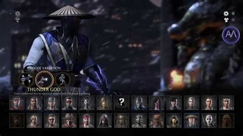 All Mortal Kombat X Characters and Variations - YouTube