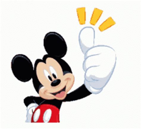 Mickey Mouse Thumbs Up GIF - Mickey Mouse Thumbs Up Nice - Discover & Share GIFs