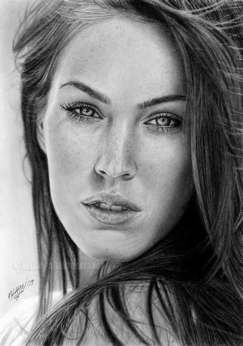 Megan Fox - Drawing Skill