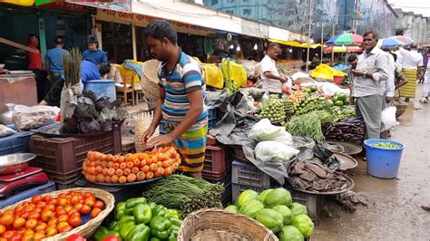 Amazing Big Morning Vegetables Market In Mirpur Dhaka Bangladesh 2017 ...