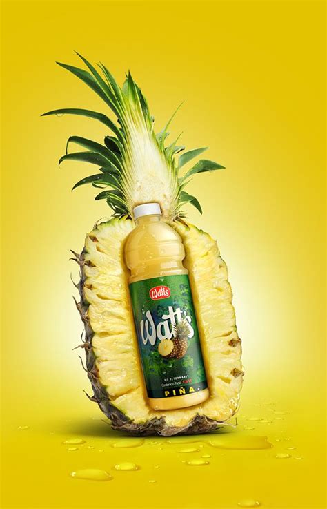 Watt´s Juice Poster on Behance | Creative advertising design, Graphic design advertising, Ads ...