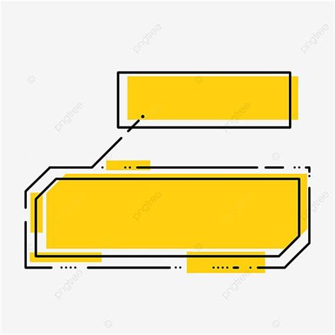 Title Box Clipart Transparent Background, Mbe Geometric Shape Title Box ...