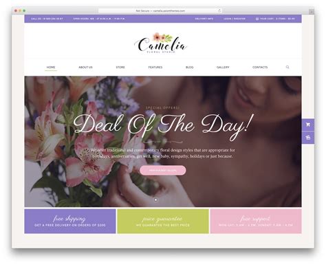 15 Most Beautiful Flower Website Templates (in 2024) - Colorlib