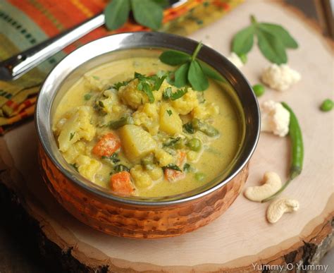 Kerala Vegetable Curry With Coconut Milk