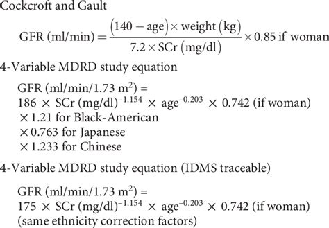 sentido obturador Doblez mdrd formula filtrado glomerular dosis abrelatas Regularmente