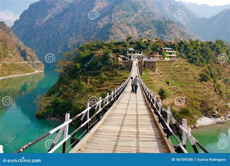 Victoria Bridge Over Beas River at Mandi in Himachal Pradesh Editorial ...