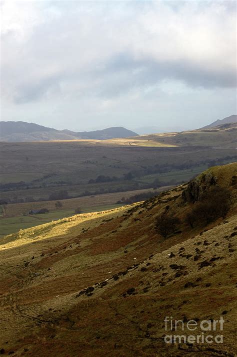 Welsh mountains Photograph by Ang El - Fine Art America