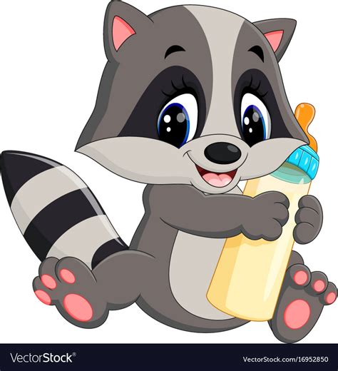 Baby Raccoon Cartoon