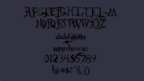 Addams Family Font Download - All Your Fonts