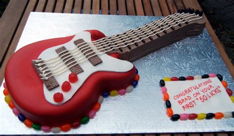 Ronna's Blog: Electric Guitar Cake