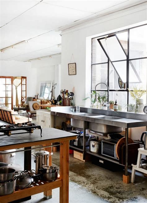 Modern industrial kitchen in 44 awesome photos | My desired home