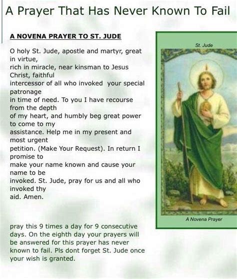 St Jude Novena : r/Catholicism