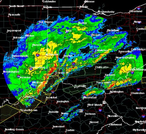 Interactive Hail Maps - Hail Map for Middletown, OH