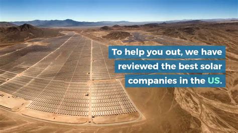 Best Solar Companies in the United States - RenewablePedia Review - YouTube